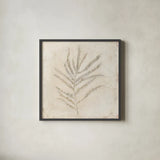 Plantlife I by Julia Purinton. Shown in a sleek black glass frame for a contemporary gallery look. Available as an archival giclee rolled canvas, fine art paper, or poster print. SKU 67937a.
