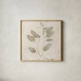 Plantlife II by Julia Purinton. Shown in a natural wood glass frame for a timeless modern aesthetic. Available as an archival giclee rolled canvas, fine art paper, or poster print. SKU 67938a.