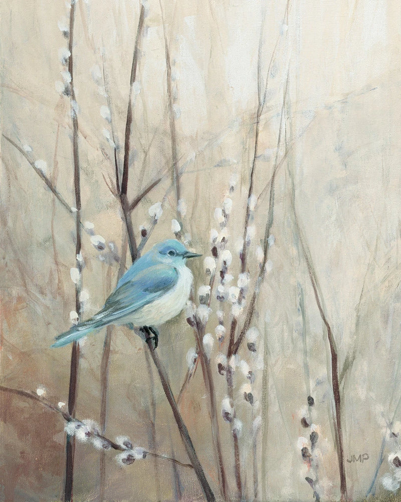 Pretty Birds Neutral IV Crop by Julia Purinton