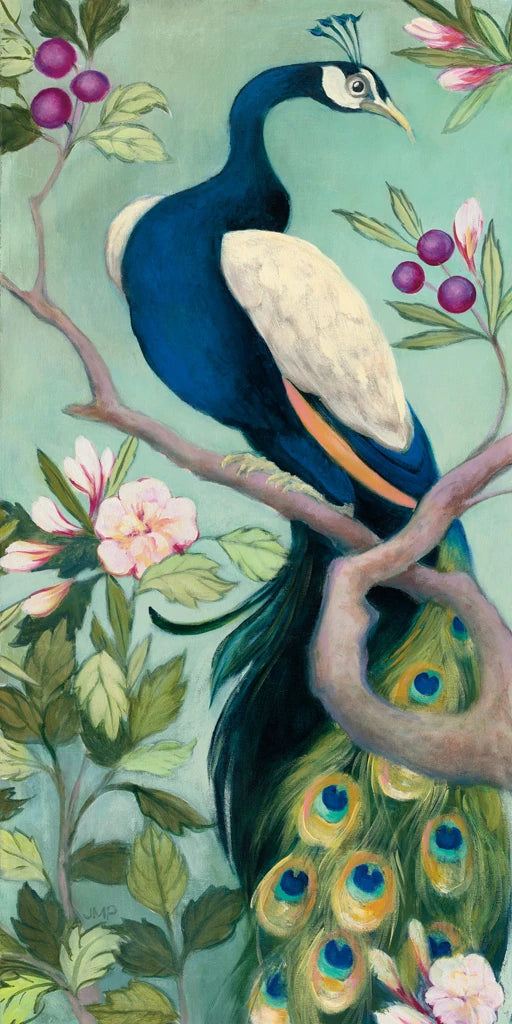 Pretty Peacock I by Julia Purinton