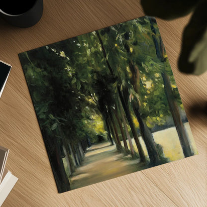 Promenade Crop by Julia Purinton. Shown as a detailed flat fine art print, highlighting archival giclee quality. Available as an archival giclee rolled canvas, fine art paper, or poster print. SKU 16192a.