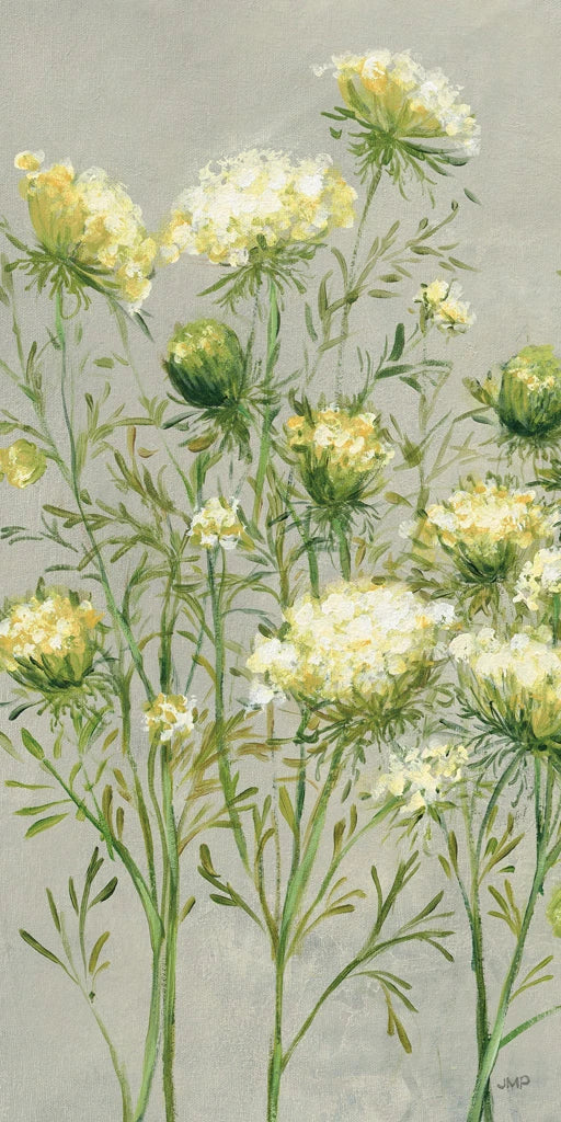 Queen Annes Lace II Yellow by Julia Purinton