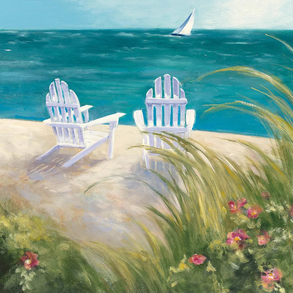 Regatta I Square by Julia Purinton. SKU 12505a. Archival Giclee Fine art print for wall decor.