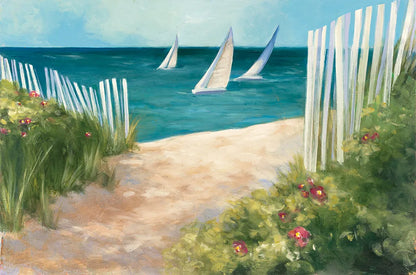 Regatta II by Julia Purinton. SKU 12506i. Archival Giclee Fine art print for wall decor.