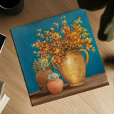 Richness of Life I by Julia Purinton. Shown as a detailed flat fine art print, highlighting archival giclee quality. Available as an archival giclee rolled canvas, fine art paper, or poster print. SKU 81169a.