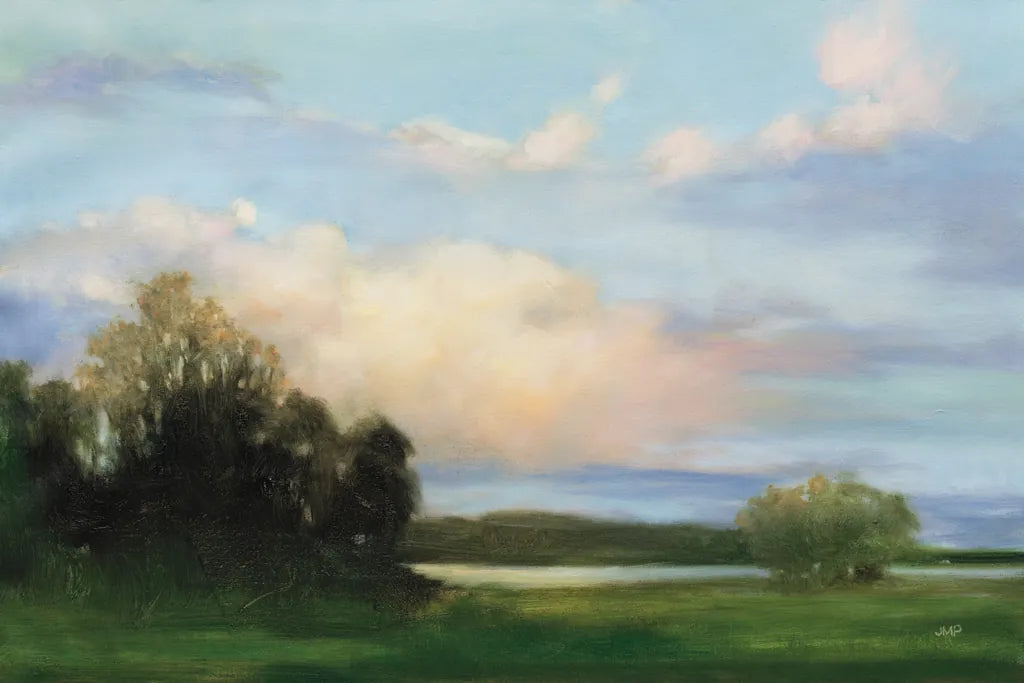 Riverside Reverie by Julia Purinton. SKU 94975i. Archival Giclee Fine art print for wall decor.