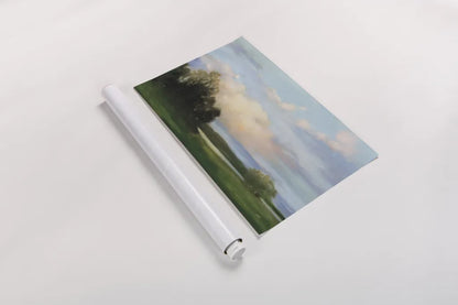 Riverside Reverie by Julia Purinton. shown as a rolled paper print. Available as archival giclee rolled canvas, fine art paper, or poster print. SKU 94975i.