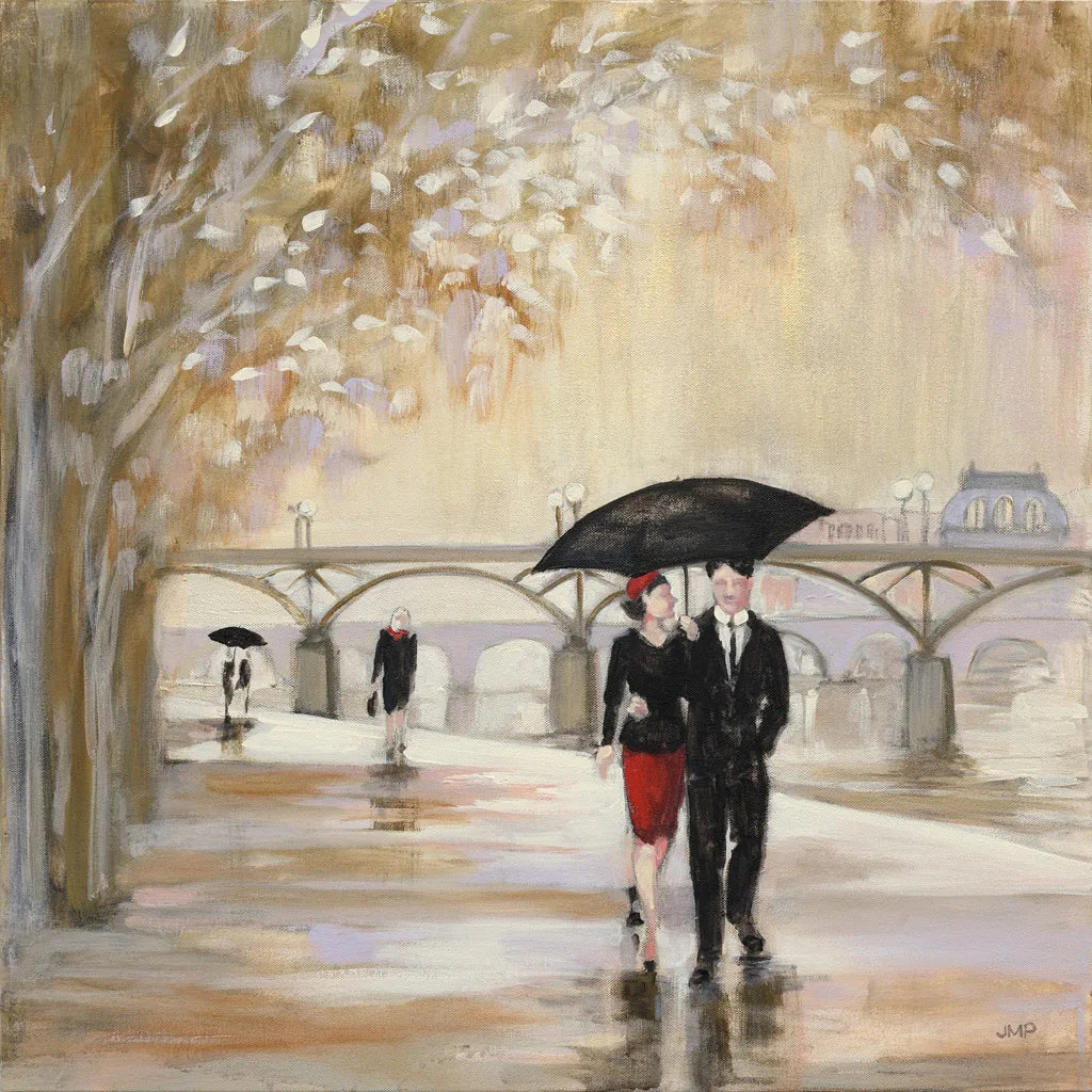 Romantic Paris III by Julia Purinton. SKU 20982a. Archival Giclee Fine art print for wall decor.