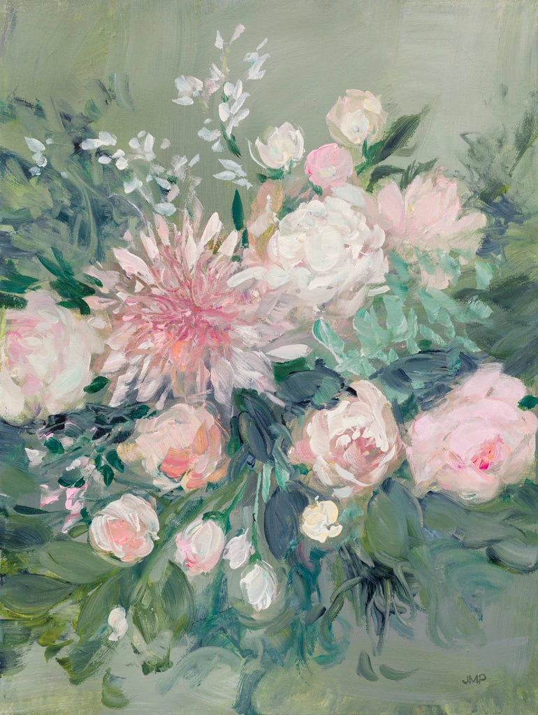 Romantic Rendezvous Florals I by Julia Purinton