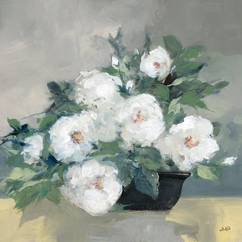 Roses of August I by Julia Purinton. SKU 75687a. Archival Giclee Fine art print for wall decor.