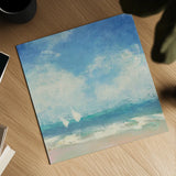 Rounding the Buoy by Julia Purinton. Shown as a detailed flat fine art print, highlighting archival giclee quality. Available as an archival giclee rolled canvas, fine art paper, or poster print. SKU 43391a.