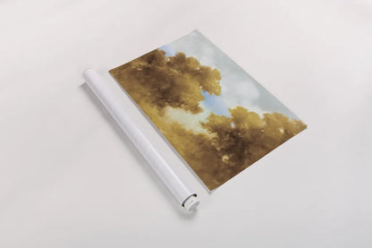 Rural Retreat v2 by Julia Purinton. shown as a rolled paper print. Available as archival giclee rolled canvas, fine art paper, or poster print. SKU 99175i.