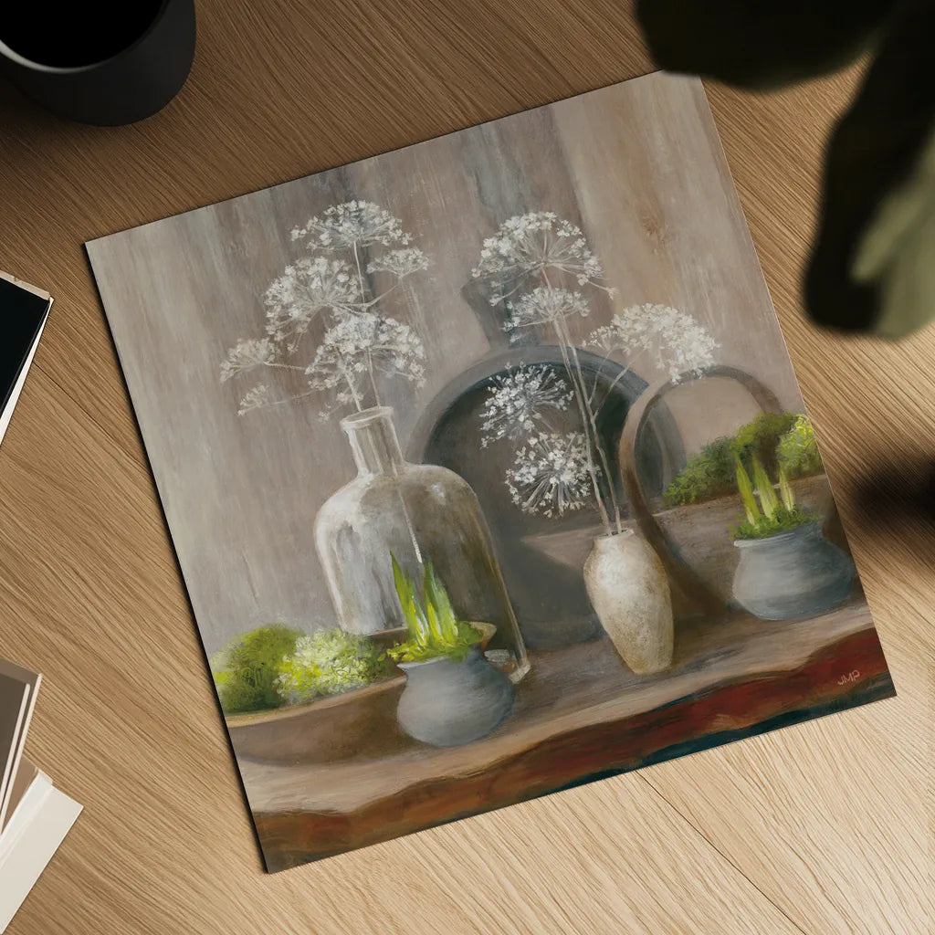 Rustic Elegance I Crop by Julia Purinton. Shown as a detailed flat fine art print, highlighting archival giclee quality. Available as an archival giclee rolled canvas, fine art paper, or poster print. SKU 78031a.