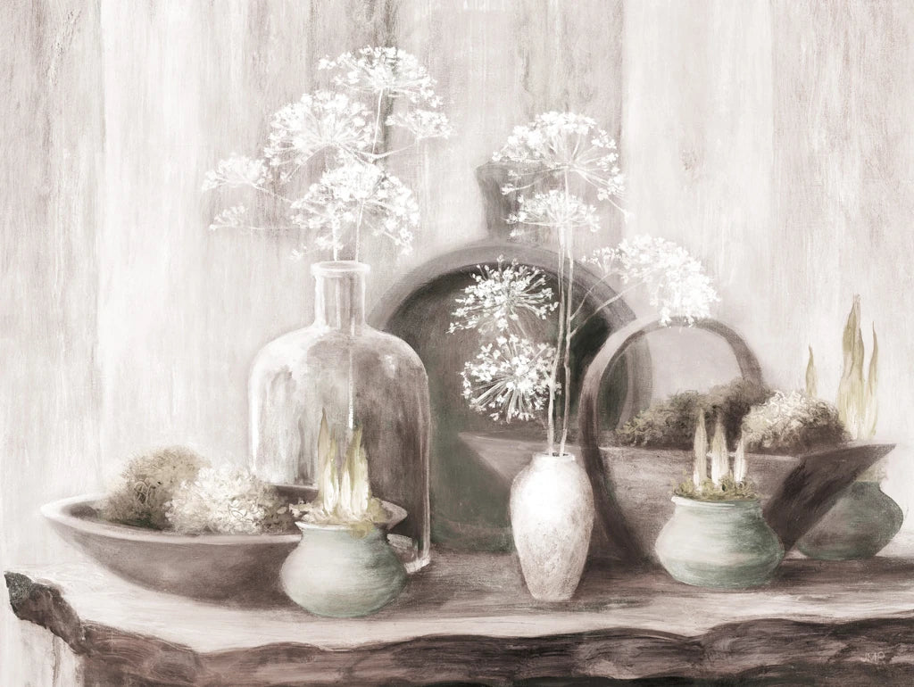 Rustic Elegance I Neutral by Julia Purinton