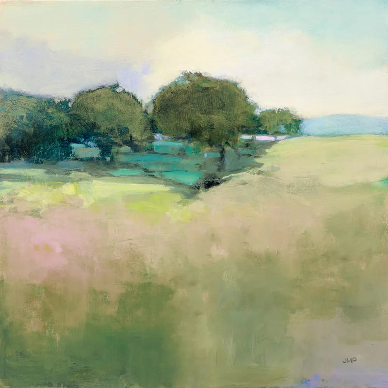 Scenic Meadow Light by Julia Purinton. SKU 74172a. Archival Giclee Fine art print for wall decor.