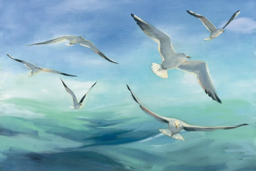 Sea Flight by Julia Purinton. SKU 66554i. Archival Giclee Fine art print for wall decor.