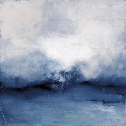 Sea Spray Indigo by Julia Purinton. SKU 79240a. Archival Giclee Fine art print for wall decor.