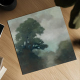 Shape of the Valley by Julia Purinton. Shown as a detailed flat fine art print, highlighting archival giclee quality. Available as an archival giclee rolled canvas, fine art paper, or poster print. SKU 75696a.