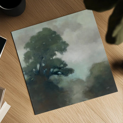 Shape of the Valley by Julia Purinton. Shown as a detailed flat fine art print, highlighting archival giclee quality. Available as an archival giclee rolled canvas, fine art paper, or poster print. SKU 75696a.