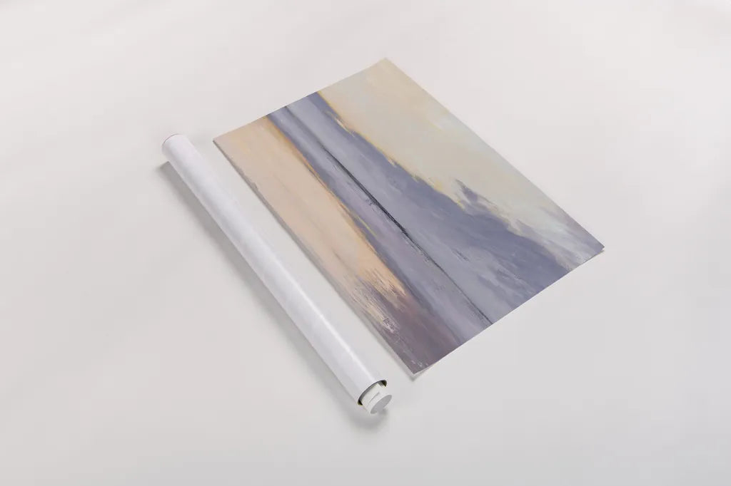 Shore Crop by Julia Purinton. shown as a rolled paper print. Available as archival giclee rolled canvas, fine art paper, or poster print. SKU 30287i.