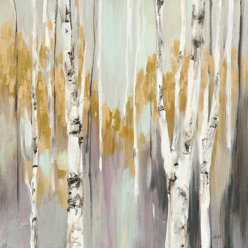 Silver Birch II by Julia Purinton. SKU 17269a. Archival Giclee Fine art print for wall decor.