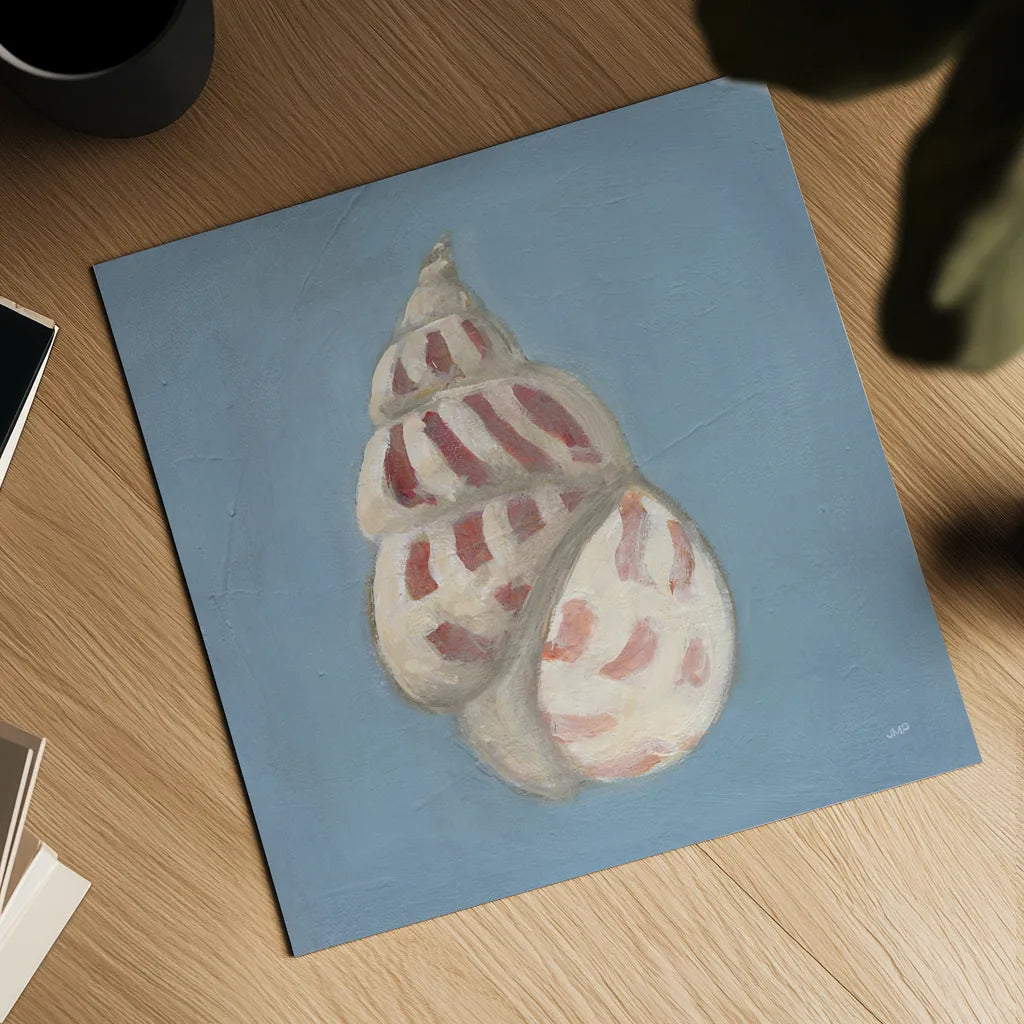 Soft Sea I by Julia Purinton. Shown as a detailed flat fine art print, highlighting archival giclee quality. Available as an archival giclee rolled canvas, fine art paper, or poster print. SKU 96239a.