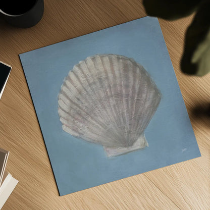 Soft Sea III by Julia Purinton. Shown as a detailed flat fine art print, highlighting archival giclee quality. Available as an archival giclee rolled canvas, fine art paper, or poster print. SKU 96241a.