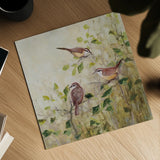 Song of Spring I by Julia Purinton. Shown as a detailed flat fine art print, highlighting archival giclee quality. Available as an archival giclee rolled canvas, fine art paper, or poster print. SKU 97984a.