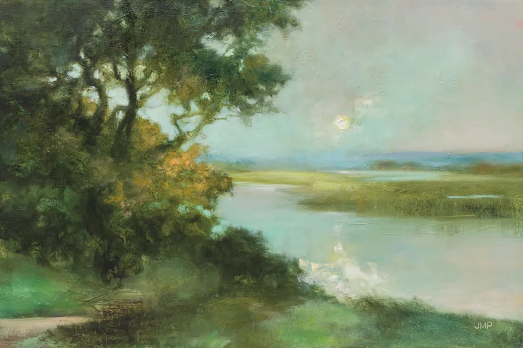 Sparkling River by Julia Purinton. SKU 82636i. Archival Giclee Fine art print for wall decor.