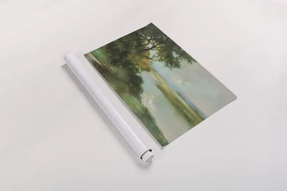 Sparkling River by Julia Purinton. shown as a rolled paper print. Available as archival giclee rolled canvas, fine art paper, or poster print. SKU 82636i.