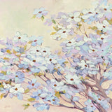 Spring Dogwood I by Julia Purinton. SKU 18082a. Archival Giclee Fine art print for wall decor.