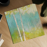 Spring Fling I by Julia Purinton. Shown as a detailed flat fine art print, highlighting archival giclee quality. Available as an archival giclee rolled canvas, fine art paper, or poster print. SKU 23806a.