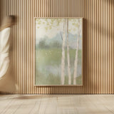 Spring Fling II Cool Crop by Julia Purinton. shown as over sized large wall art. Available as an archival giclee rolled canvas, fine art paper, or poster print. SKU 30212h.