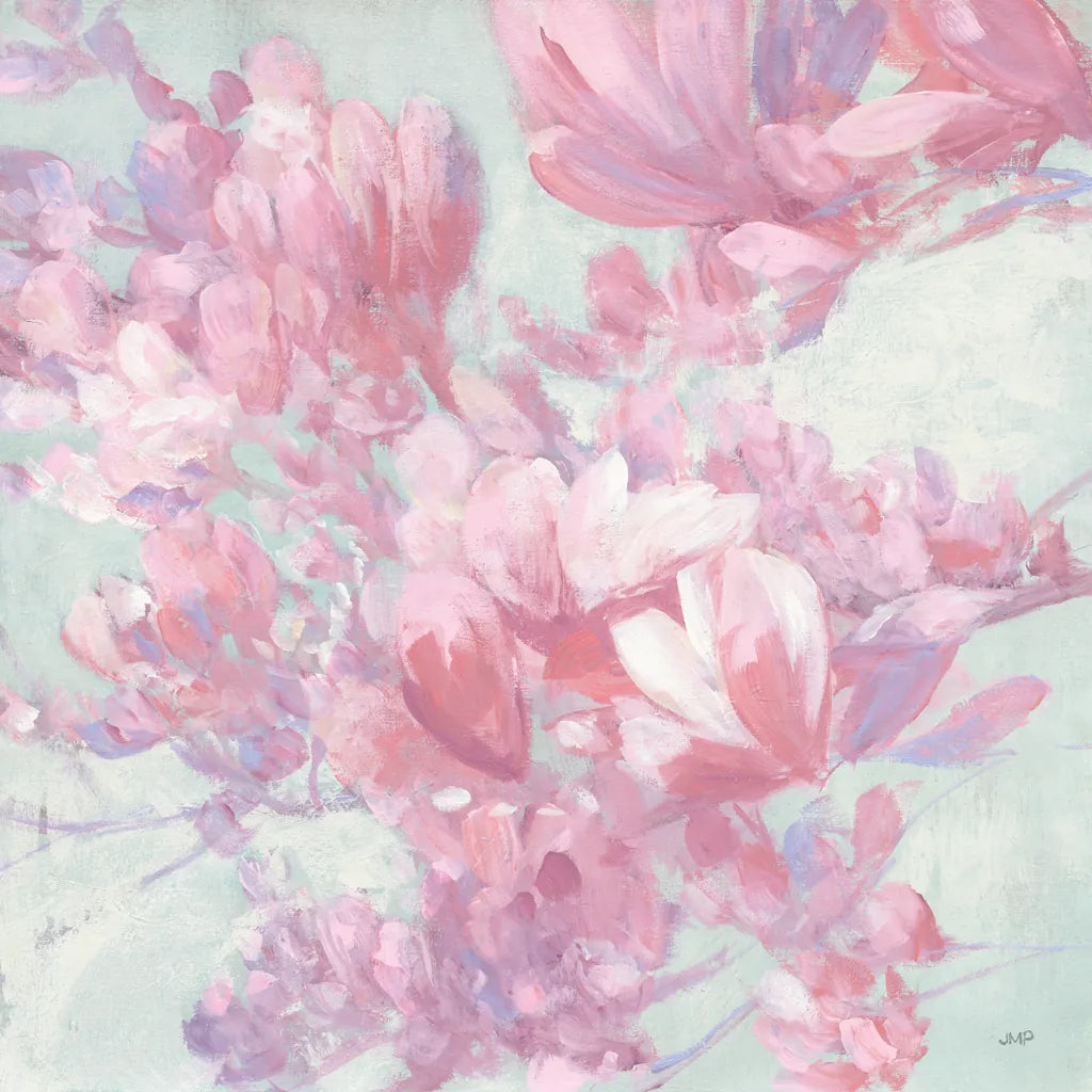 Spring Magnolia I by Julia Purinton. SKU 63245a. Archival Giclee Fine art print for wall decor.