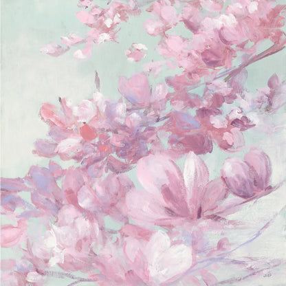 Spring Magnolia II by Julia Purinton. SKU 63246a. Archival Giclee Fine art print for wall decor.