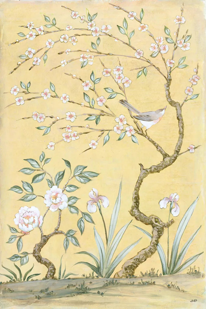 Spring Mural I by Julia Purinton. SKU 60421h. Archival Giclee Fine art print for wall decor.