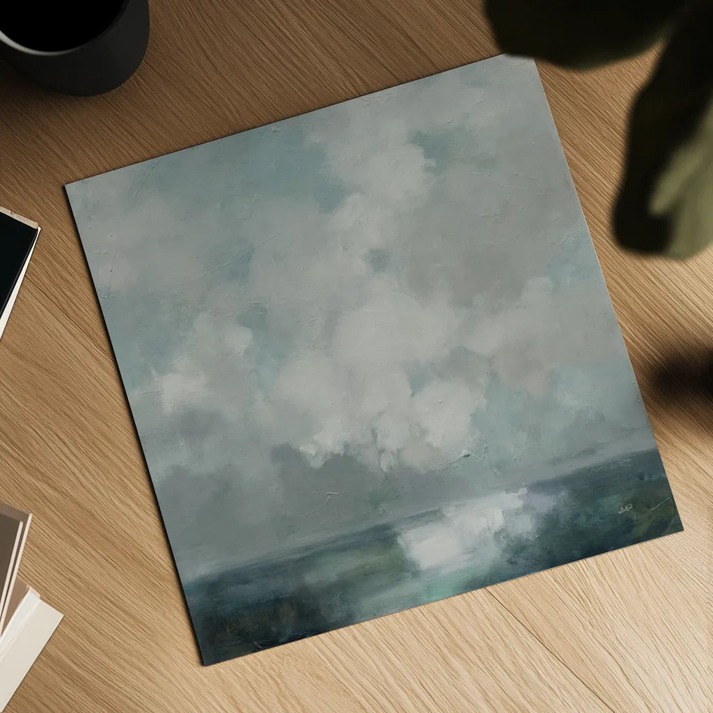 Stormy Cloudscape by Julia Purinton. Shown as a detailed flat fine art print, highlighting archival giclee quality. Available as an archival giclee rolled canvas, fine art paper, or poster print. SKU 89287a.