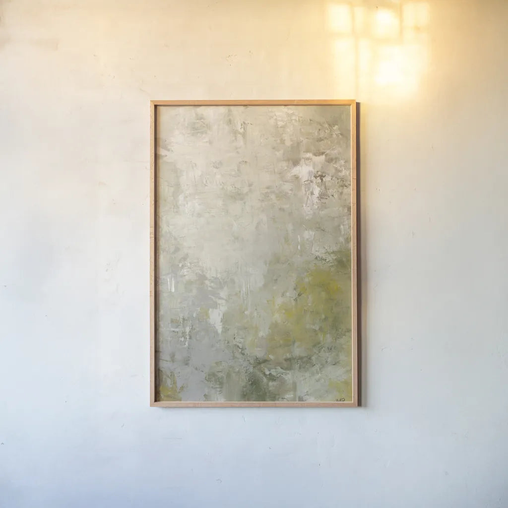 Subtlety II by Julia Purinton. shown as a paper print in a natural frame. Available as a archival giclee rolled canvas, fine art paper, or poster print. SKU 72769h.