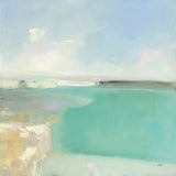 Summer Coastline by Julia Purinton. SKU 56320a. Archival Giclee Fine art print for wall decor.