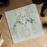 Summer Cuttings II by Julia Purinton. Shown as a detailed flat fine art print, highlighting archival giclee quality. Available as an archival giclee rolled canvas, fine art paper, or poster print. SKU 39311a.