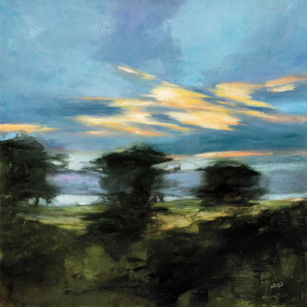 Summer Dusk by Julia Purinton. SKU 83844a. Archival Giclee Fine art print for wall decor.