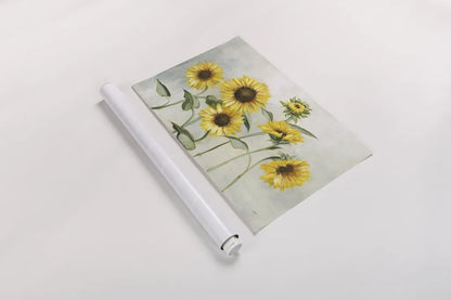 Sunny Day by Julia Purinton. shown as a rolled paper print. Available as archival giclee rolled canvas, fine art paper, or poster print. SKU 62194i.