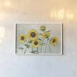 Sunny Day by Julia Purinton. shown as a paper print in a white frame. Available as a archival giclee rolled canvas, fine art paper, or poster print. SKU 62194i.
