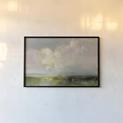 Thoughtful by Julia Purinton. shown as a paper print in a black flame. Available as a archival giclee rolled canvas, fine art paper, or poster print. SKU 83845i.