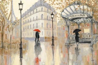 To the Metro by Julia Purinton. SKU 18788i. Archival Giclee Fine art print for wall decor.