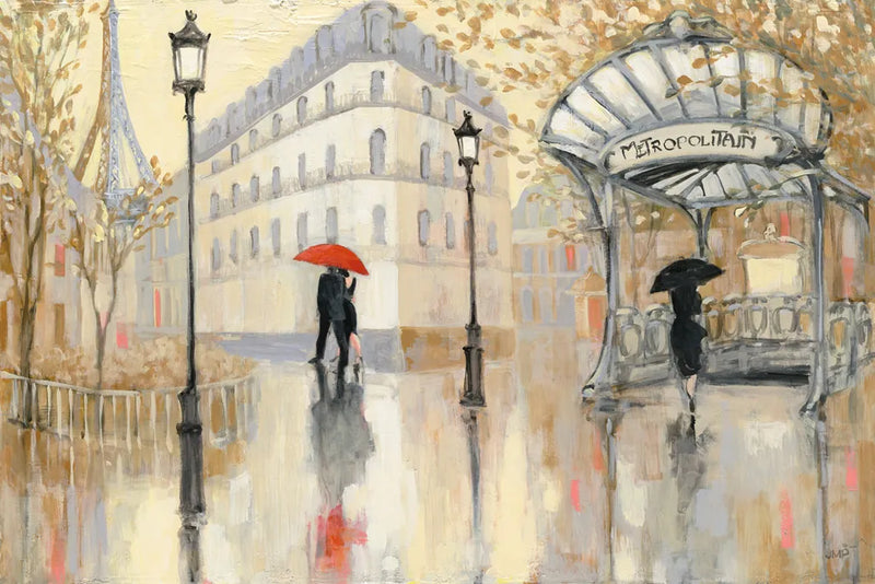 To the Metro by Julia Purinton. SKU 30530i. Archival Giclee Fine art print for wall decor.