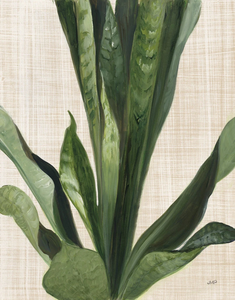 Tropical Study III Linen by Julia Purinton