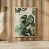 Tropical Study IV Crop by Julia Purinton. shown as over sized large wall art. Available as an archival giclee rolled canvas, fine art paper, or poster print. SKU 70137h.