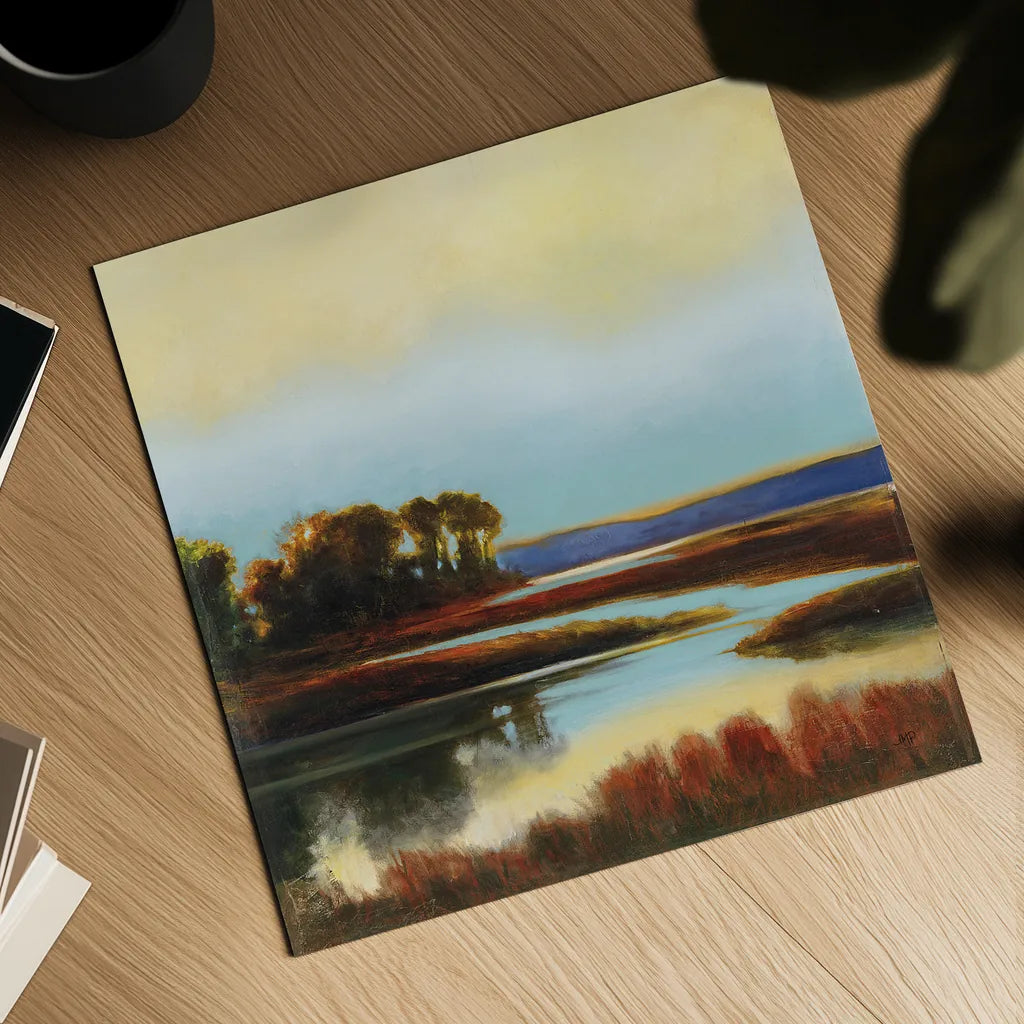 Twilight by Julia Purinton. Shown as a detailed flat fine art print, highlighting archival giclee quality. Available as an archival giclee rolled canvas, fine art paper, or poster print. SKU 19682a.