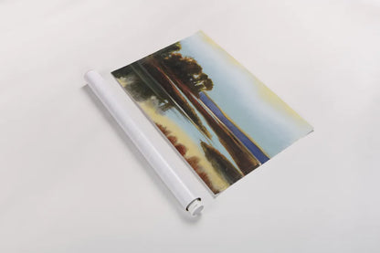 Twilight Crop by Julia Purinton. shown as a rolled paper print. Available as archival giclee rolled canvas, fine art paper, or poster print. SKU 19682i.